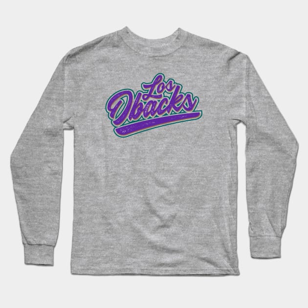 Los Dbacks Long Sleeve T-Shirt by LunaGFXD